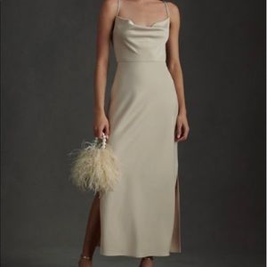 Champagne BHLDN Dress size 0 (NWT)